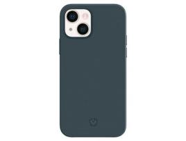Capa para iPhone 13 VALENTA Pele Azul