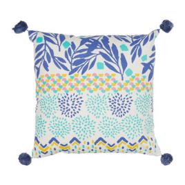 Jardin dUlysse  Almofadas BOH-FLEUR  Azul Disponível em tamanho para senhora. 45x45 cm.Casa >Almofadas