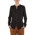 Camisas mangas comprida 3916-MIAMI  Preto Disponível em tamanho para homem. EU S,EU M,EU L,IT XL.Homem > Roupas > Camisas mangas compridas