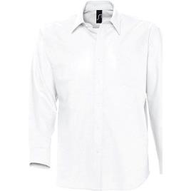 Camisas mangas comprida BOSTON STYLE OXFORD  Branco Disponível em tamanho para homem. EU XXL,EU S,EU M,EU L,EU XL,EU 3XL,EU 4XL.Homem > Roupas > Camisas mangas compridas