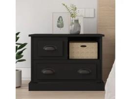 MAISON EXCLUSIVE Mesa de Cabeceira 60X39X45 cm Preto