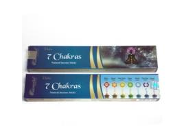 Incenso Védica em Vara 7 Chakras 21.5X1.8X4 Cm