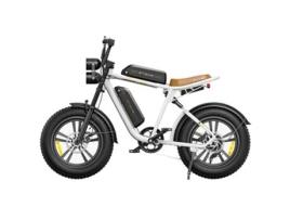 Bicicleta Elétrica M20 26Ah Motor 750W Bateria Dupla 1248Wh Autonomia 120Km Branco ENGWE