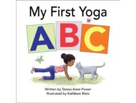 Livro my first yoga abc de teresa anne power (inglês)