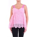 Tops sem mangas P08185203  Rosa Disponível em tamanho para senhora. EU S,EU XS.Mulher > Roupas > Tops