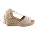 Alpargatas Sandalia de piel de mujer by TROPPA (R.ST)  Bege Disponível em tamanho para senhora. 36,37,38,39,40,41,35.Mulher > Calçasdos > Espadrilhas