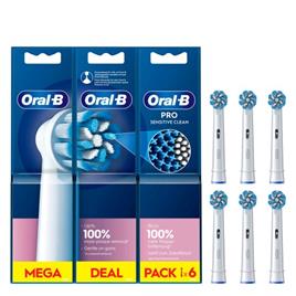 Recargas para Escovas de Dentes Elétricas Oral-B EB60 6 SENSITIVE