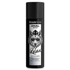 BLACK HOLE? - REPARO ANAL RELAX À BASE DE ÁGUA COM HIALURON 30 ML