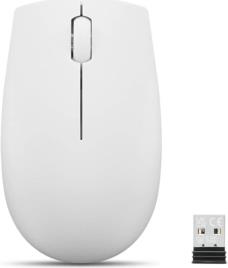 Rato Lenovo 300 Compact Wireless Branco