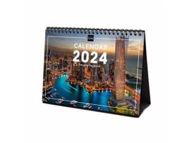 Calendario de Secretaria 2024 FINOCAM 21X15Cm Traveling 781245124