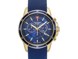 Relógio Masculino Azul Silicone 7089.9815 SWISS ALPINE MILITARY