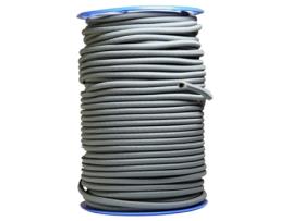 Corda Elástica Cinza 70 Metros Qualidade Profissional Cabo Elástico 9Sw Diâmetro 9 Mm - Fabricado na França TECPLAST