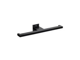 Porta Rolos Duplo e Toalheiro Slim Black JNF