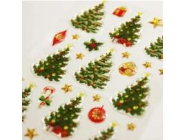 Etiquetas tradicionais da árvore de Natal Global Gift
