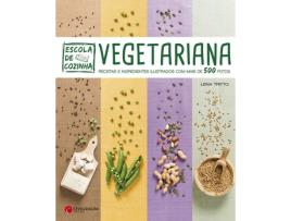 Livro Vegetariana - Receitas e Ingredientes Ilustrados com Mais de 500 fotos