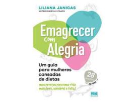 Livro Emagrecer com Alegria de Liliana Janicas ( Português )