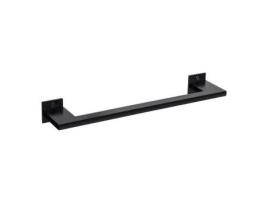 Toalheiro Slim Black 425Mm JNF