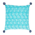 Jardin dUlysse  Almofadas CAP-OUEST  Azul Disponível em tamanho para senhora. 45x45 cm.Casa >Almofadas