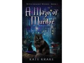 Livro A Maze Of Murder: A Supernatural Mystery de Kate Krake ( Inglês )