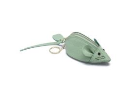 Porta-Moedas de Mulher ZMDECQNA Em Com Zíper Pele Verde