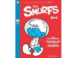 Livro the smurfs 3 in 1 #3 de peyo (inglês)