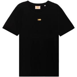 T-Shirt mangas curtas -  Preto Disponível em tamanho para senhora. EU XXL,EU S,EU M,EU L,EU XL,EU XS.Mulher > Roupas > Camiseta