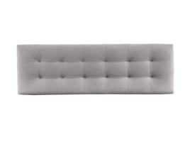 Cabeceira estofada VERSALLES para Cama 120 ado Microfibra AquaClean Grey ( 145 x 50 x 7 cm)