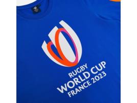 T-Shirt de Homem MACRON Polycotton Rwc France Azul (S)