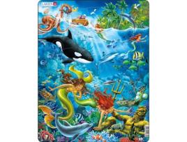 Puzzle LARSEN Maxi La-Us20 em Forma de 32 Peças Fauna