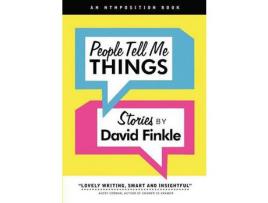 Livro People Tell Me Things de David Finkle ( Inglês )