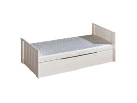 Cama Dupla Elis 99 X 206 X 80 Cm Branco HOME STORY