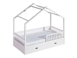 Cama Infatil 100 X 210 X 193 Cm Branco HOME STORY