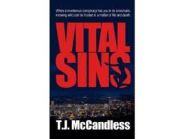 Livro Vital Sins de T.J. McCandless ( Inglês )