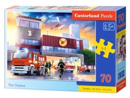 Puzzle CASTORLAND B-070121 70 Peças Veículos