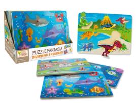 Puzzle TEOREMA 40429 12 Peças Animais