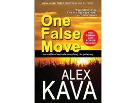 Livro One False Move de Alex Kava ( Inglês )