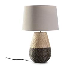 Candeeiro de mesa botan em rattan natural