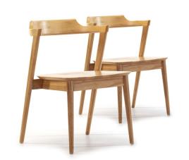 Conjunto de 2 cadeiras de jantar vénus