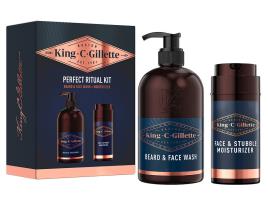 Conjunto King C Gillette Perfect Ritual Gel+hidratante