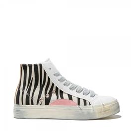 D. Franklin ZAPATILLA MOON HIGH ZEBRA, Multicolor - Ref.