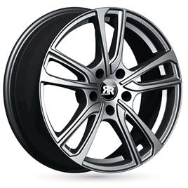 Jante de alumínio racer wave 7x17 4x100 et44 cinzento