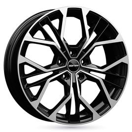 Gmp matisse 7,5x18 5x112 et45 66.5 black - llanta de aluminio
