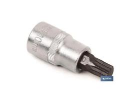 Llave de vaso 3/8 con punta t-15