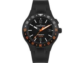 Relógio Masculino Silicone Preto 1-2109D JACQUES LEMANS