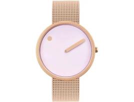 Relógio feminino ouro rosa aço inoxidável 43382-1120 PICTO