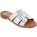 Chinelos Sandalia de piel de mujer by TROPPA (R.ST)  Prata Disponível em tamanho para senhora. 36,37,38,39,40,41.Mulher > Calçasdos > Sandálias