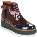 Fericelli  Botas baixas JANDICI  Bordô Disponível em tamanho para senhora. 36,37,38,39,40,41,42,35.Mulher > Sapatos > Botins