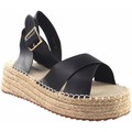 Alpargatas Sandália de senhora BEBY 19051 preta  Preto Disponível em tamanho para senhora. 36,37,38,39,40,41.Mulher > Calçasdos > Espadrilhas