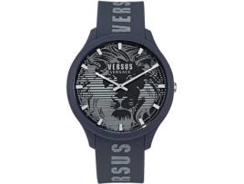 Relógio Masculino Azul Silicone Domus Vsp1O0221 VERSUS BY VERSACE