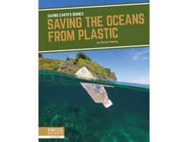 Livro saving earth's biomes: saving the oceans from plastic de rachel hamby (inglês)